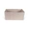 John Louis Home Half Rectangle Fabric Storage Bin, Tweed, Cream, 11 in W BIN-HR-T01 - alternate 2